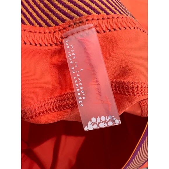 Free People, Free Movement Elastic Endurance Leggings In Wild Papaya Size L NWOT - Picture 5 of 6